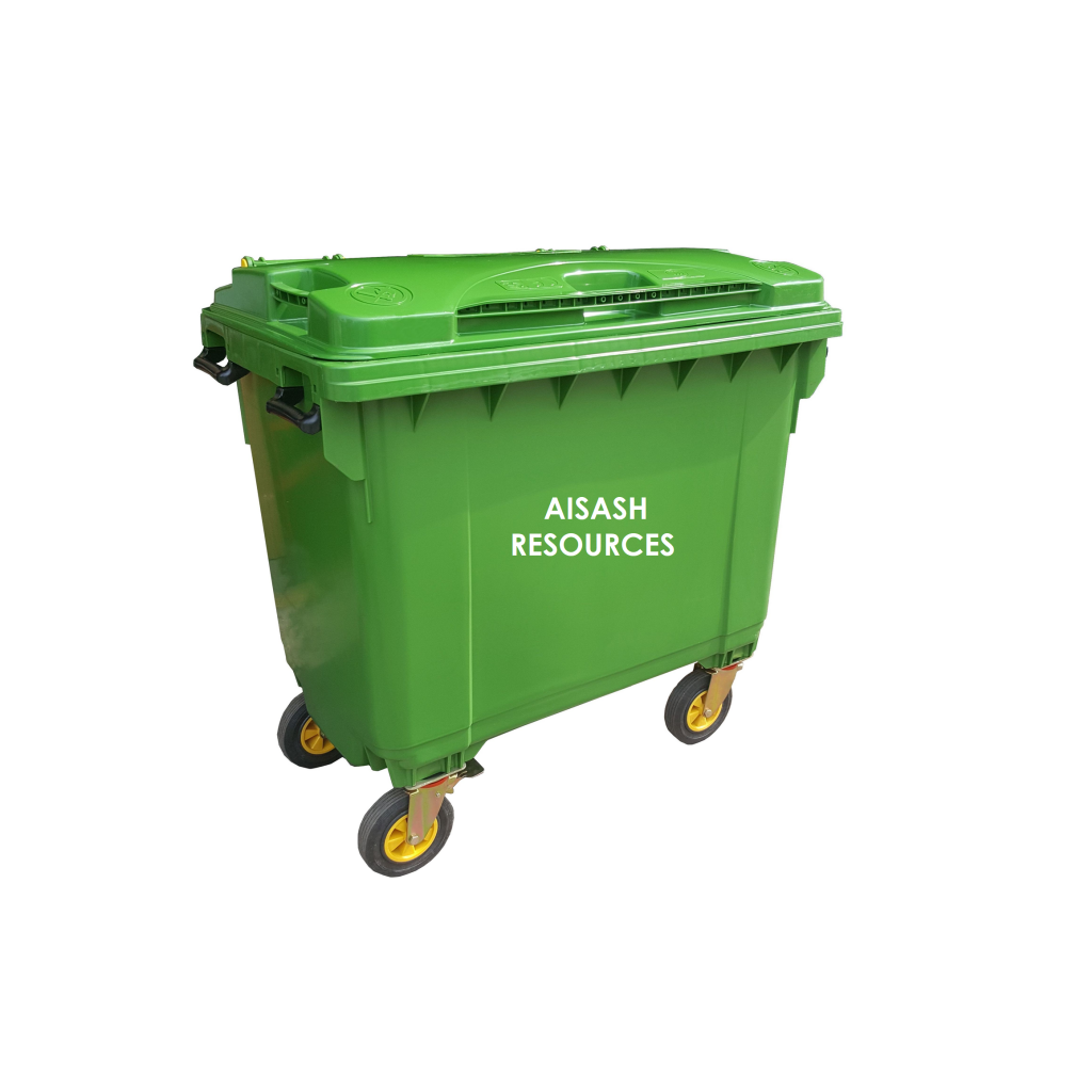 Mobile Garbage Bin 660l Aisash Resources M Sdn Bhd